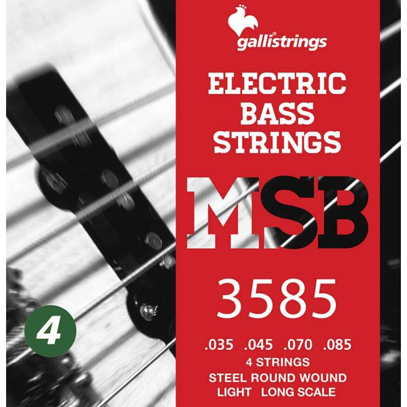Struny na elektrickou baskytaru Galli Magic Sound Bass MSB-3585 - 1