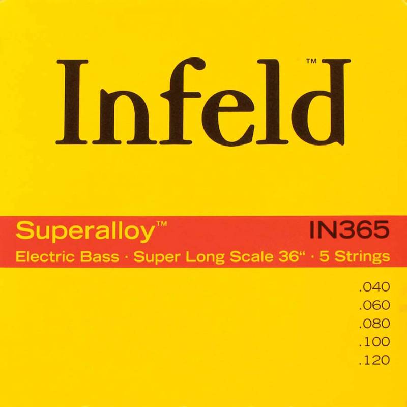 Struny na 5-strunnou baskytaru Thomastik Infeld Superalloy THIN-365 - 1