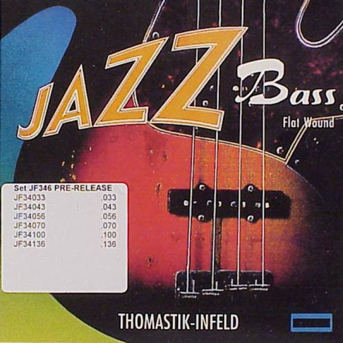 Struny na baskytary: Thomastik Jazz THJF-346 Struny na 6-strunné baskytaru Struny na 6-strunné baskytaru Thomastik Jazz THJF-346