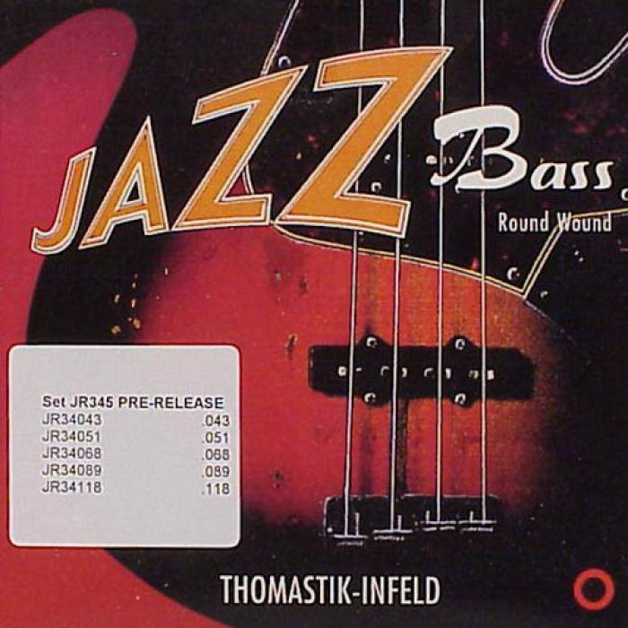Struny na baskytary: Thomastik Jazz THJR-345 Struny na 5-strunnou baskytaru Struny na 5-strunnou baskytaru Thomastik Jazz THJR-345