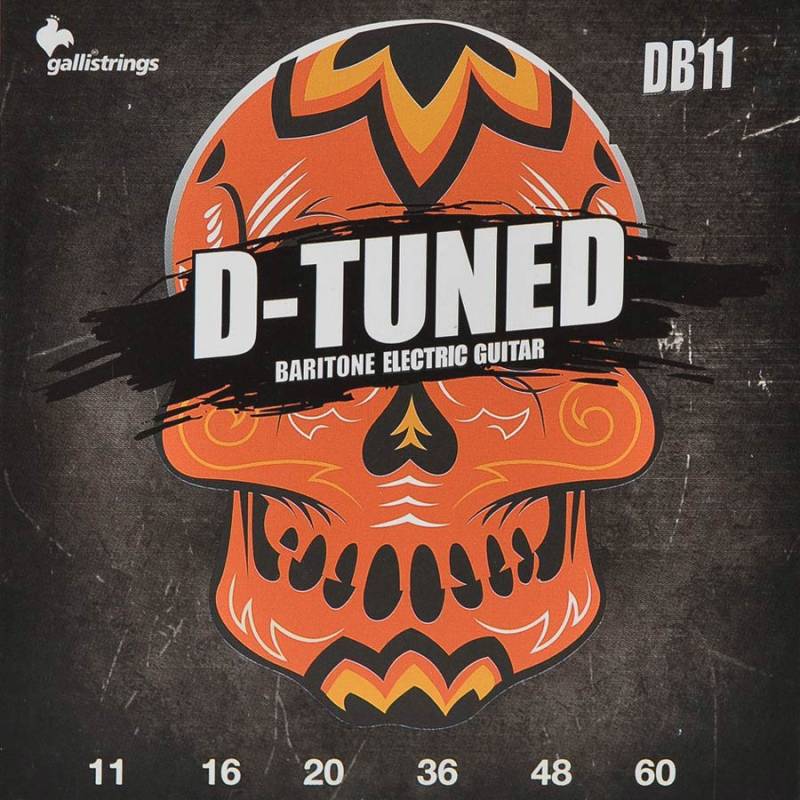 Struny na elektrickou kytaru Galli D-Tuned DB-11 - 1