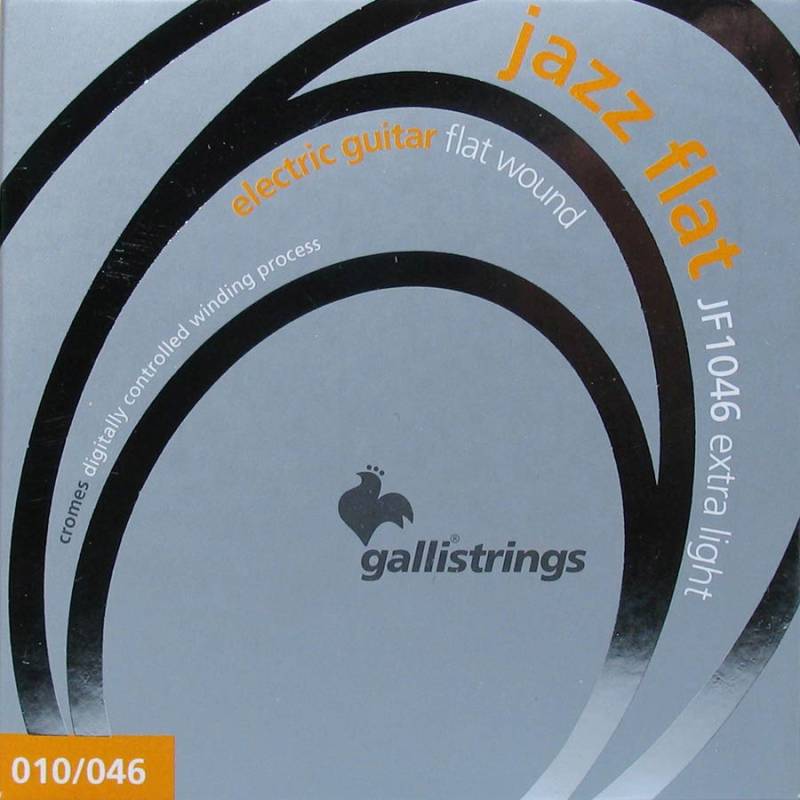 Struny na elektrickou kytaru Galli Jazz Flat JF-1046 - 1