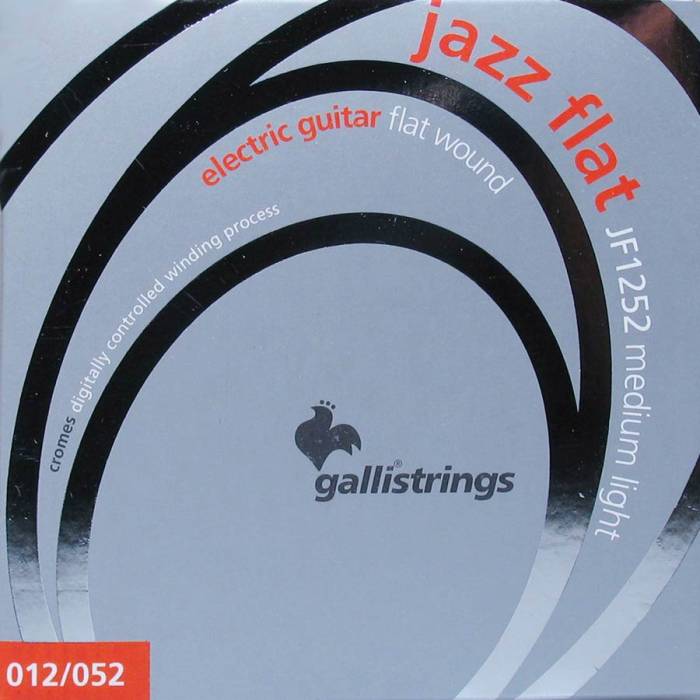 Struny na elektrickou kytaru Galli Jazz Flat JF-1252
