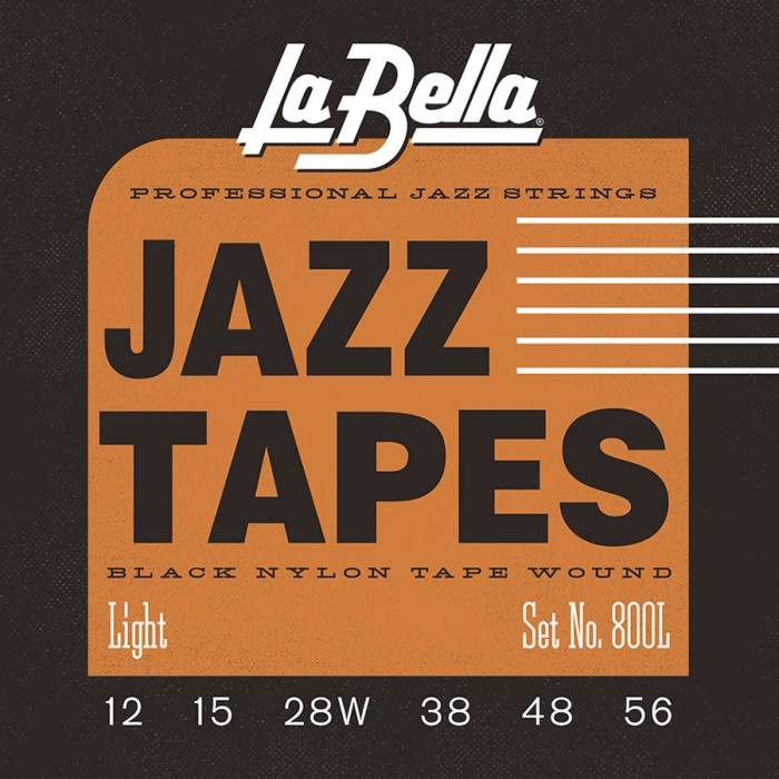 Struny na elektrickou kytaru LaBella Nylon Tape Wound Electrics L-800L