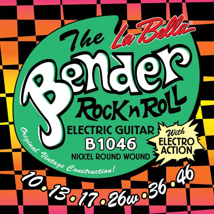 Struny na elektrickou kytaru LaBella Bender L-B1046