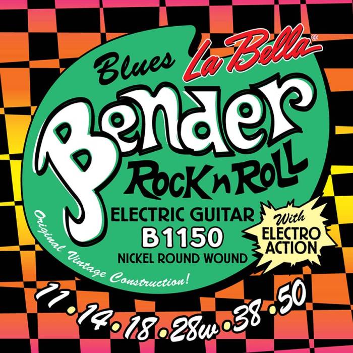 Struny na elektrické kytary: LaBella Bender L-B1150 Struny na elektrickou kytaru Struny na elektrickou kytaru LaBella Bender L-B1150