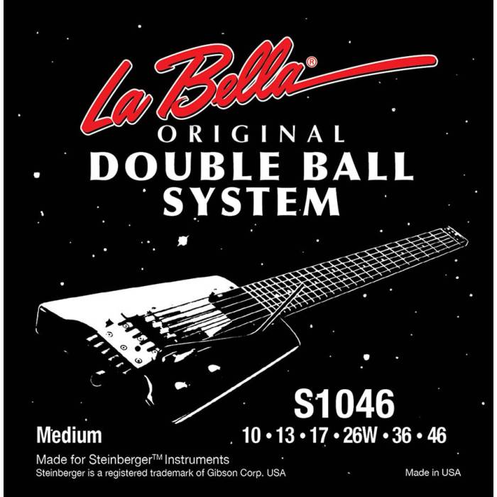 Struny na elektrickou kytaru LaBella Double Ball End System L-S1046