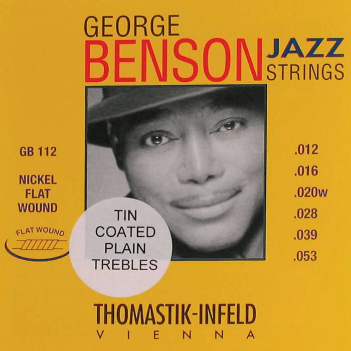 Struny na elektrickou kytaru Thomastik George Benson THGB-112T
