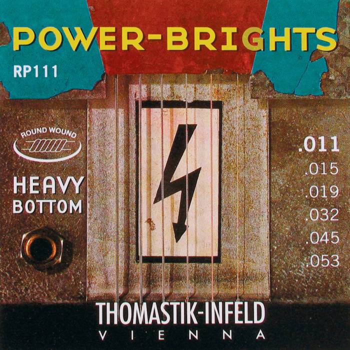 Struny na elektrickou kytaru Thomastik Power Brights THRP-111