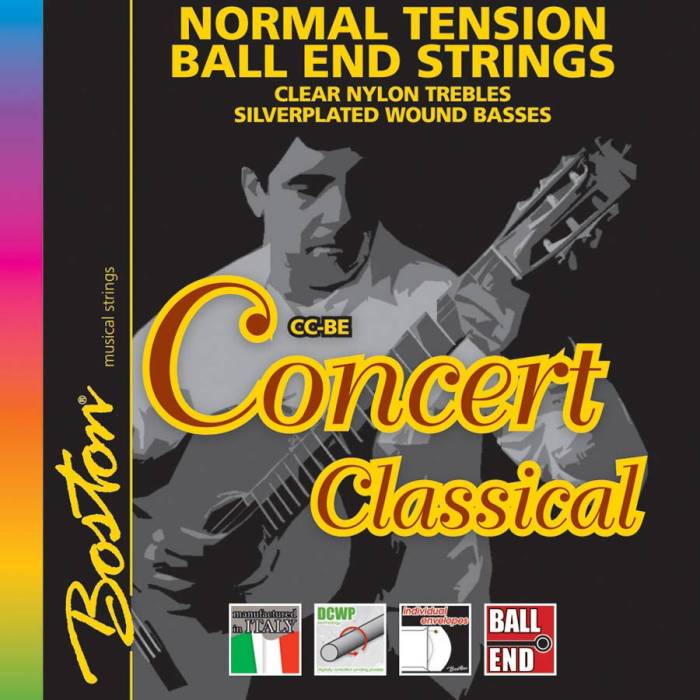 Struny na klasickou kytaru Boston Concert CC-BE