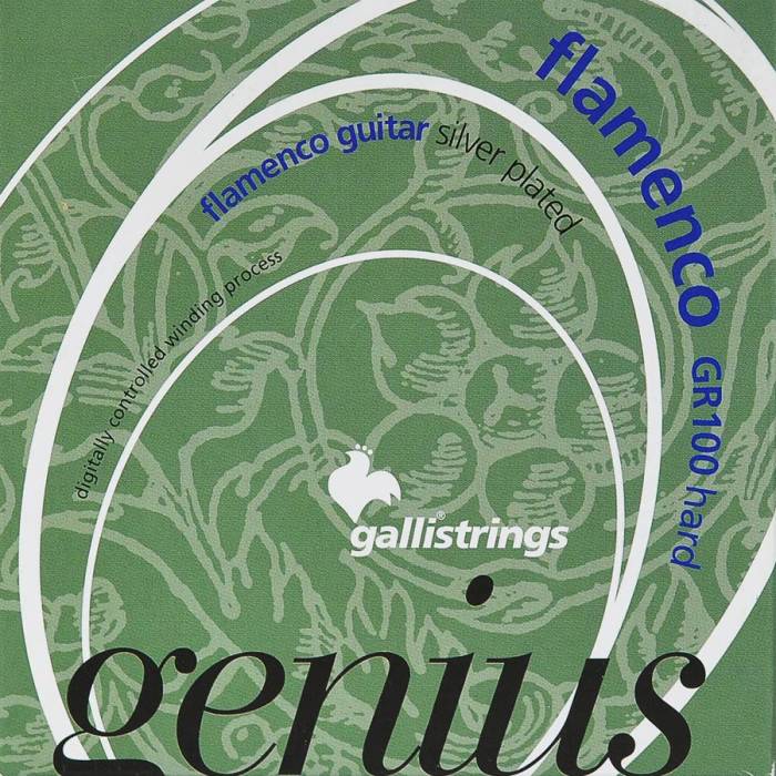 Struny na klasické kytary: Galli Genius GR-100 Struny na flamenco Struny na flamenco Galli Genius GR-100