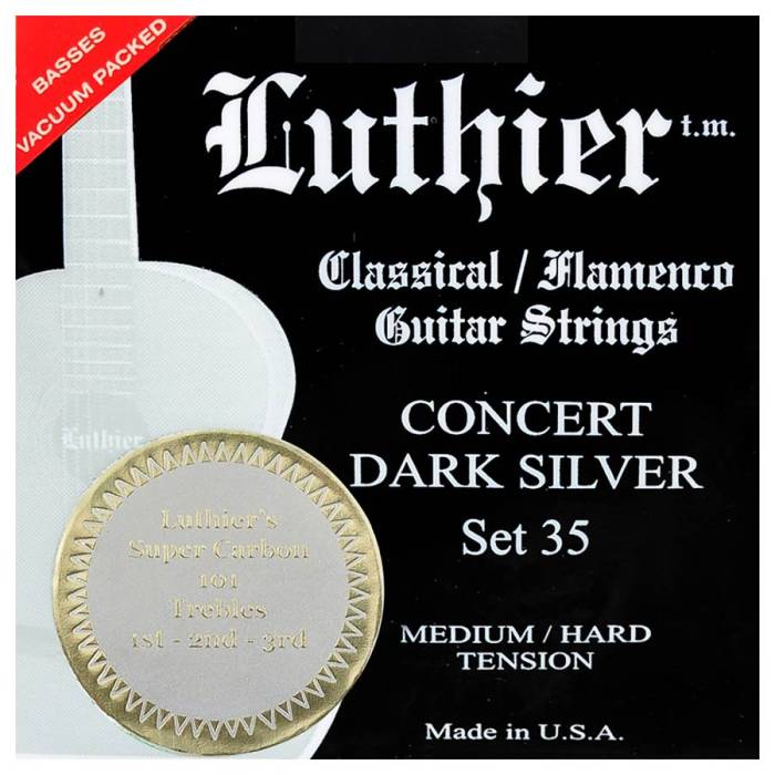 Struny na klasické kytary: Luthier Super Carbon 101 L-35SC Struny na klasickou kytaru Struny na klasickou kytaru Luthier Super Carbon 101 L-35SC
