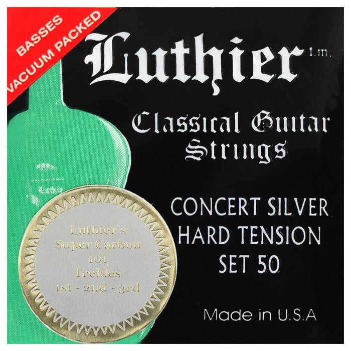 Struny na klasické kytary: Luthier Super Carbon 101 L-50SC Struny na klasickou kytaru Struny na klasickou kytaru Luthier Super Carbon 101 L-50SC