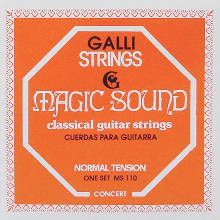 Struny na klasické kytary: Galli Magic Sound MS-110 Struny na klasickou kytaru Struny na klasickou kytaru Galli Magic Sound MS-110