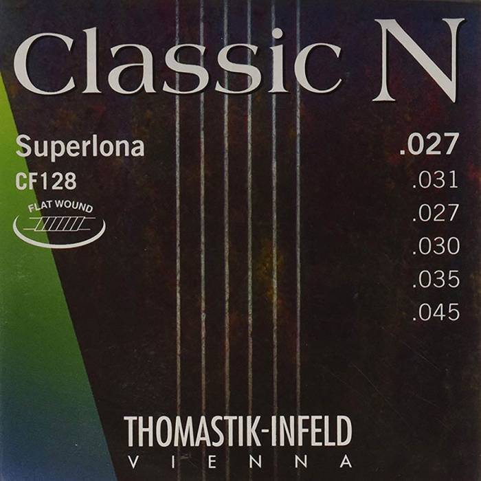 Struny na klasické kytary: Thomastik Classic N THCF-128 Struny na klasickou kytaru Struny na klasickou kytaru Thomastik Classic N THCF-128