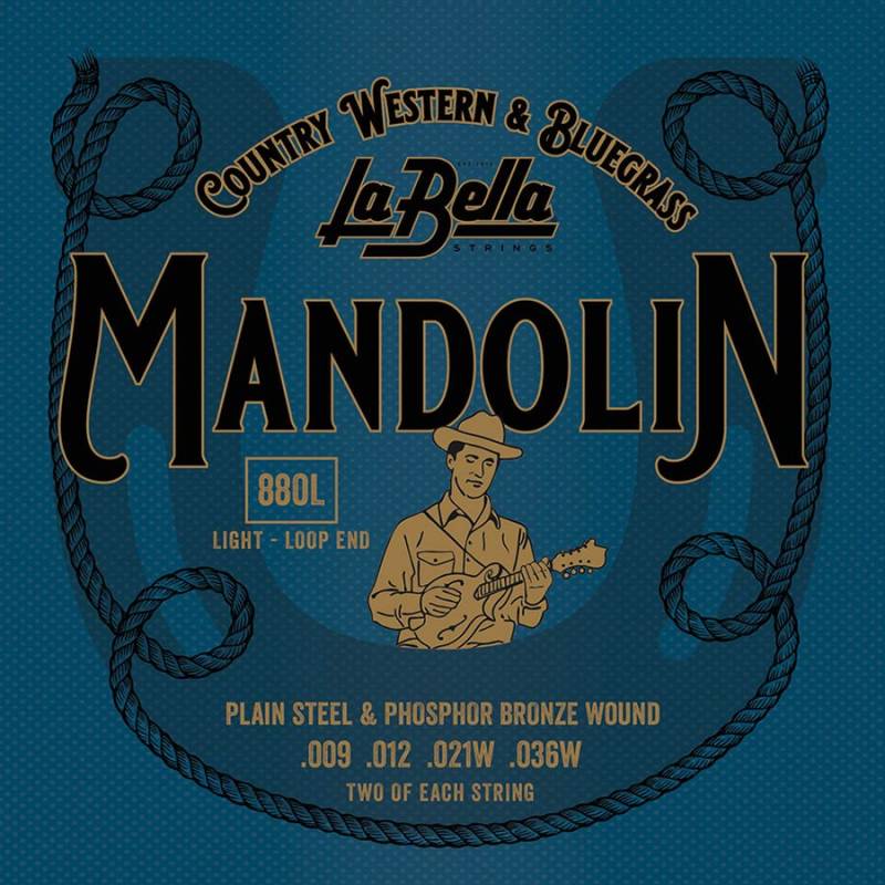 Struny na mandolínu LaBella Acoustic Folk L-880L - 1