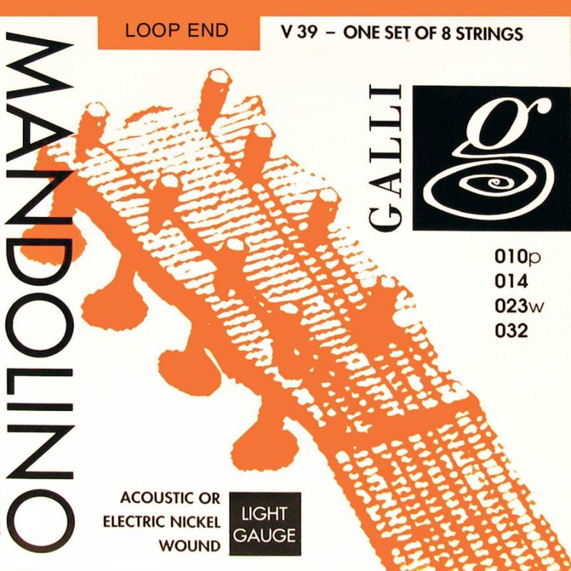 Struny na mandolínu Galli V-039 - 1
