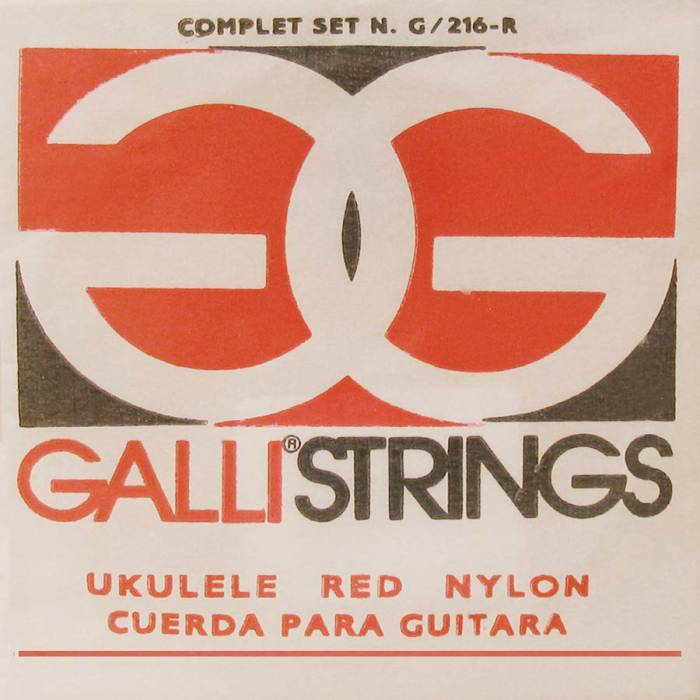 Struny na ukulele: Galli G-216-R Struny na sopránové ukulele Struny na sopránové ukulele Galli G-216-R