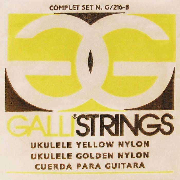 Struny na ukulele: Galli G-216-Y Struny na sopránové ukulele Struny na sopránové ukulele Galli G-216-Y
