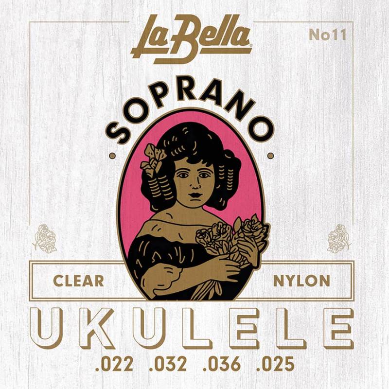 Struny na sopránové ukulele LaBella Acoustic Folk L-11 - 1