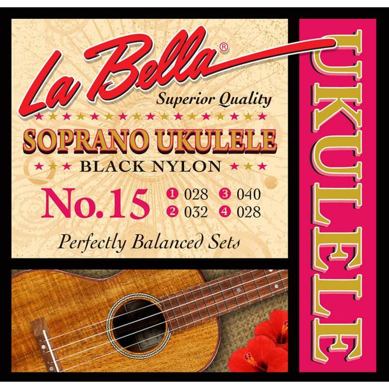 Struny na sopránové ukulele LaBella Acoustic Folk L-15 - 1