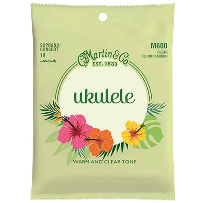 Struny na sopránové/koncertní ukulele Martin M600