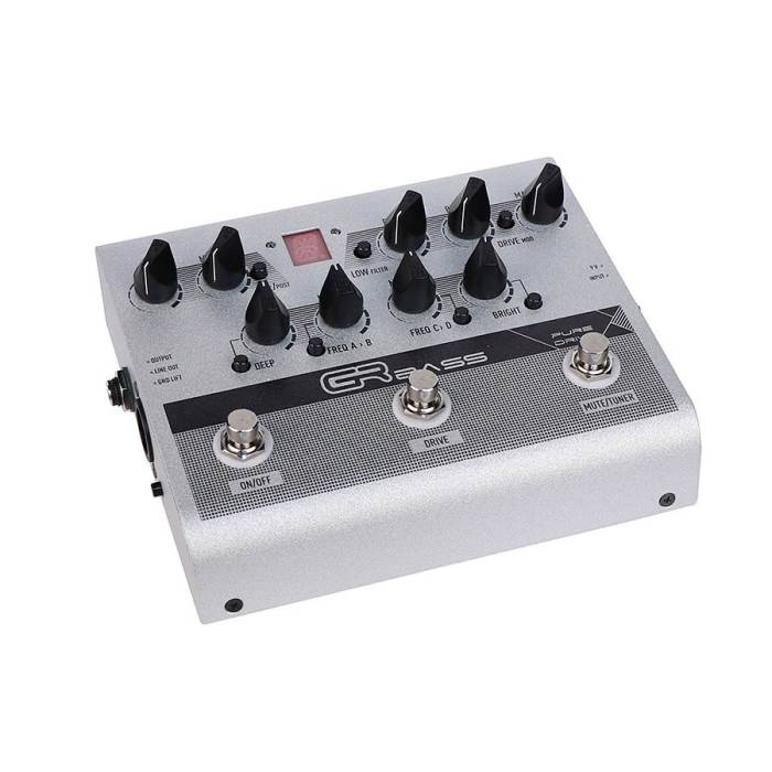Efektové pedály: GRBass PUREDRV Preamp pedal s overdrive Preamp pedal s overdrive GRBass PUREDRV