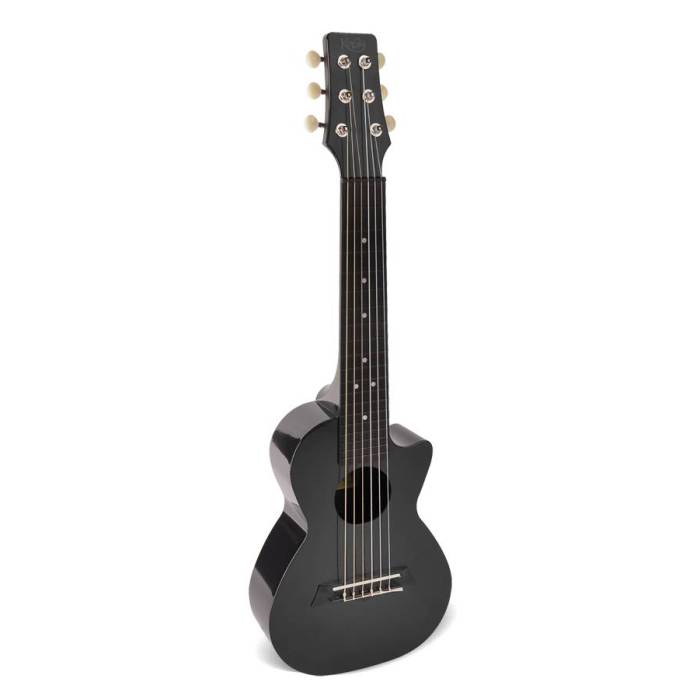 Guitarlele: Korala Poly Ukes PUG-40-BK Polykarbonátové guitarlele Polykarbonátové guitarlele Korala Poly Ukes PUG-40-BK