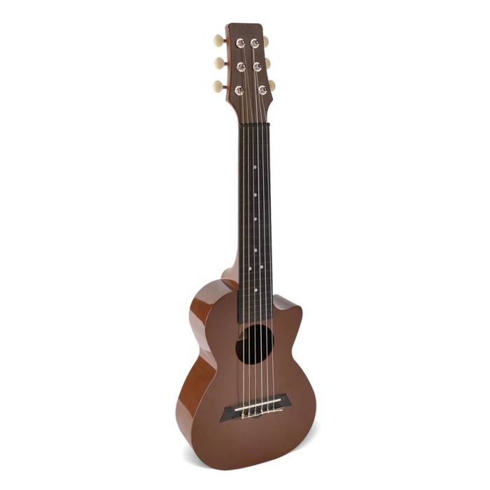 Guitarlele: Korala Poly Ukes PUG-40-DBR Polykarbonátové guitarlele Polykarbonátové guitarlele Korala Poly Ukes PUG-40-DBR