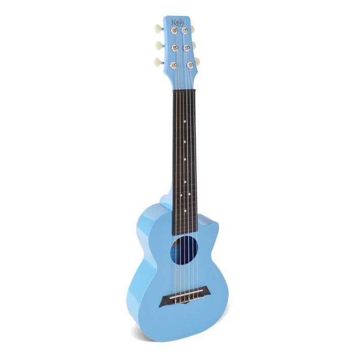Guitarlele: Korala Poly Ukes PUG-40-LBU Polykarbonátové guitarlele Polykarbonátové guitarlele Korala Poly Ukes PUG-40-LBU