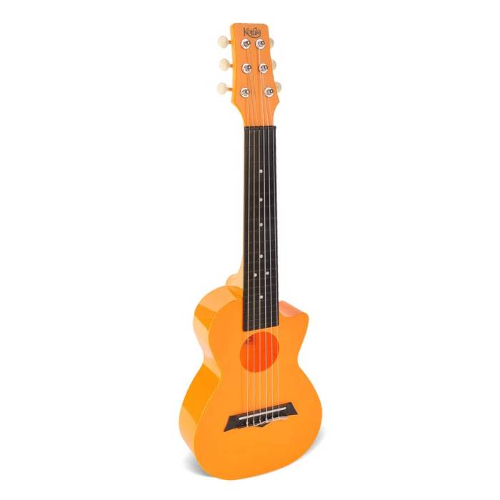 Guitarlele: Korala Poly Ukes PUG-40-OR Polykarbonátové guitarlele Polykarbonátové guitarlele Korala Poly Ukes PUG-40-OR