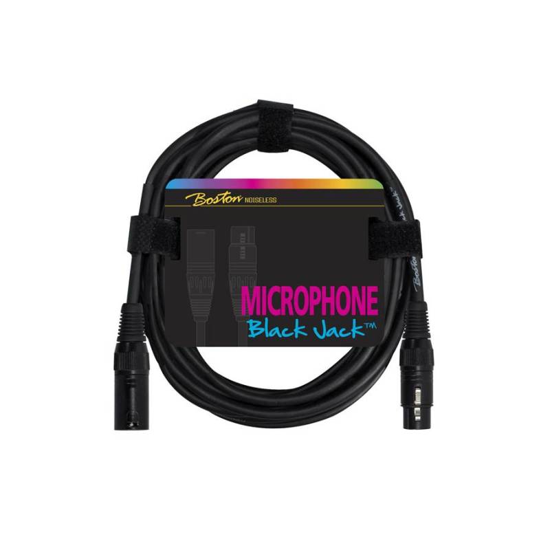 Kabel na mikrofon 2 m Boston Black Jack MC-220-2 - 1