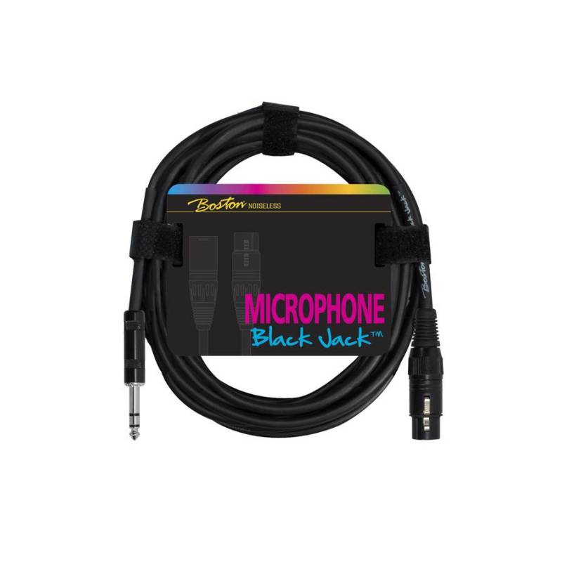 Kabel na mikrofon 5 m Boston Black Jack MC-235-5 - 1