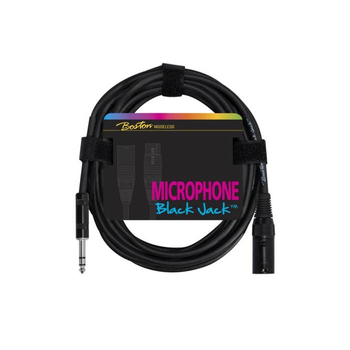 Kabel na mikrofon 10 m Boston Black Jack MC-245-10