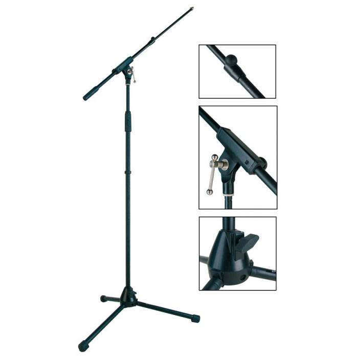 Stojan na mikrofon Boston Stage Pro MS-1425-BK