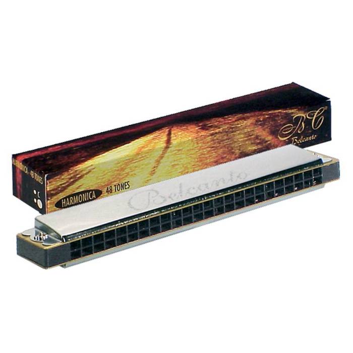Tremolo ústní harmoniky: Belcanto HRM-48-C Tremolo ústní harmonika C Tremolo ústní harmonika C Belcanto HRM-48-C