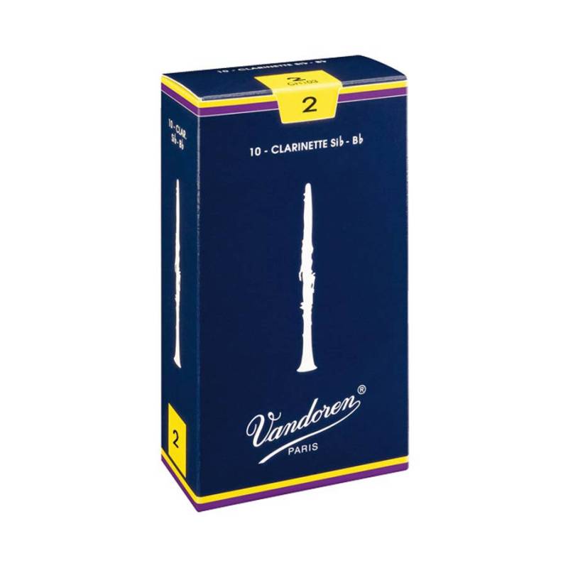 Plátky na Bb klarinet 10 ks 2.0 Vandoren Traditional VDC-20 - 1