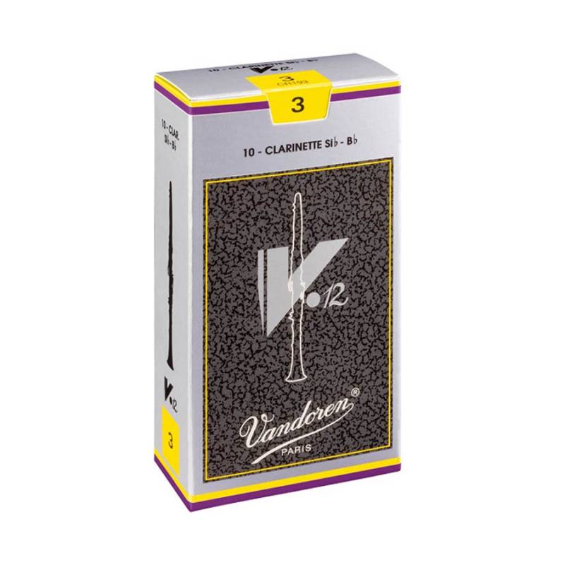 Plátky na Bb klarinet 10 ks 3.0 Vandoren V-12 VDC-30V12 - 1