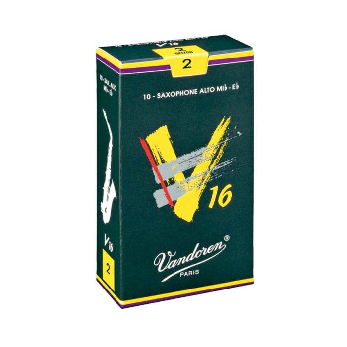 Plátky na alt saxofon: Vandoren V-16 VDA-20V16 Plátky na alt saxofon 10 ks 2.0 Plátky na alt saxofon 10 ks 2.0 Vandoren V-16 VDA-20V16