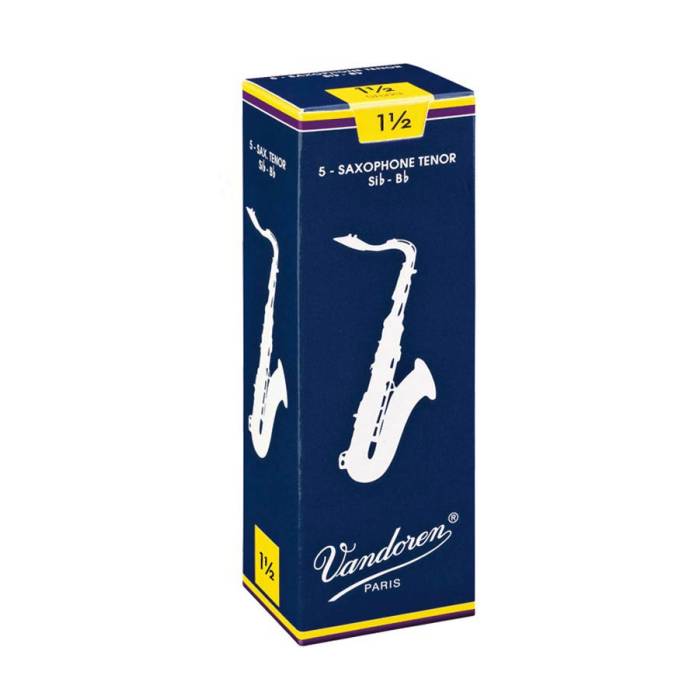 Plátky na tenor saxofon: Vandoren Traditional VDT-15 Plátky na tenor saxofon 5 ks 1.5 Plátky na tenor saxofon 5 ks 1.5 Vandoren Traditional VDT-15