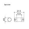Sedlo pro kytaru sada Gotoh In-Tune Bs - 3