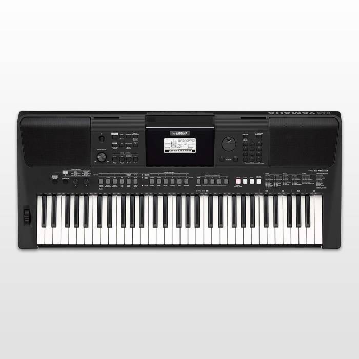 Keyboardy: Yamaha PSR-E463 Keyboard s dynamikou Keyboard s dynamikou Yamaha PSR-E463
