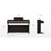 Digitální piano Kawai KDP120B - 2