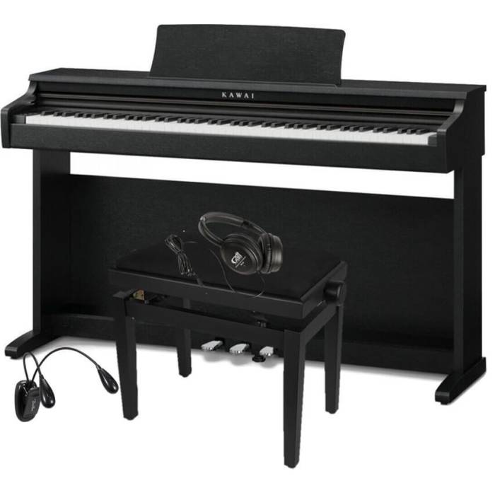 Digitální piana a stage piana - sety: Kawai KDP120B/SET2 Digitální piano - set Digitální piano - set Kawai KDP120B/SET2