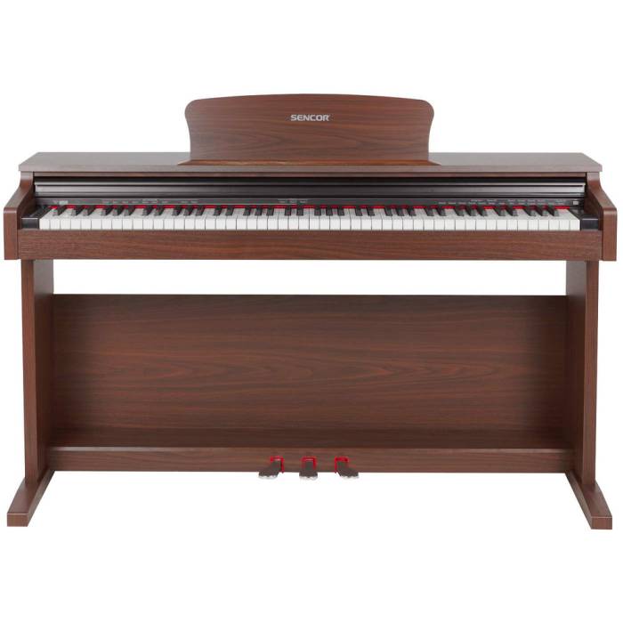 Digitální piana: Sencor SDP100-BR - rozbalený kus Digitální piano - rozbalený kus Digitální piano - rozbalený kus Sencor SDP100-BR - rozbalený kus