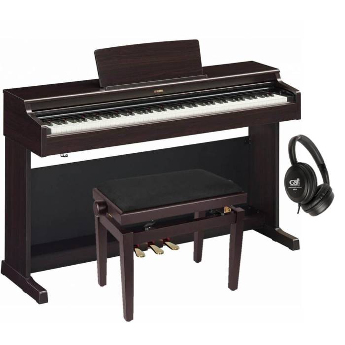 Digitální piana a stage piana - sety: Yamaha YDP-165R/SET2 Digitální piano - set Digitální piano - set Yamaha YDP-165R/SET2