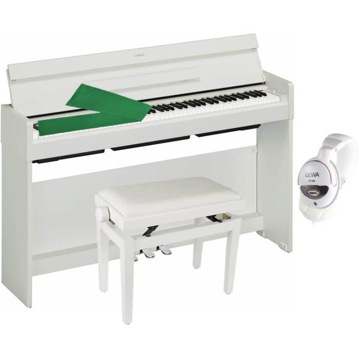 Digitální piana a stage piana - sety: Yamaha YDP-S34WH/SET3 Digitální piano - set Digitální piano - set Yamaha YDP-S34WH/SET3