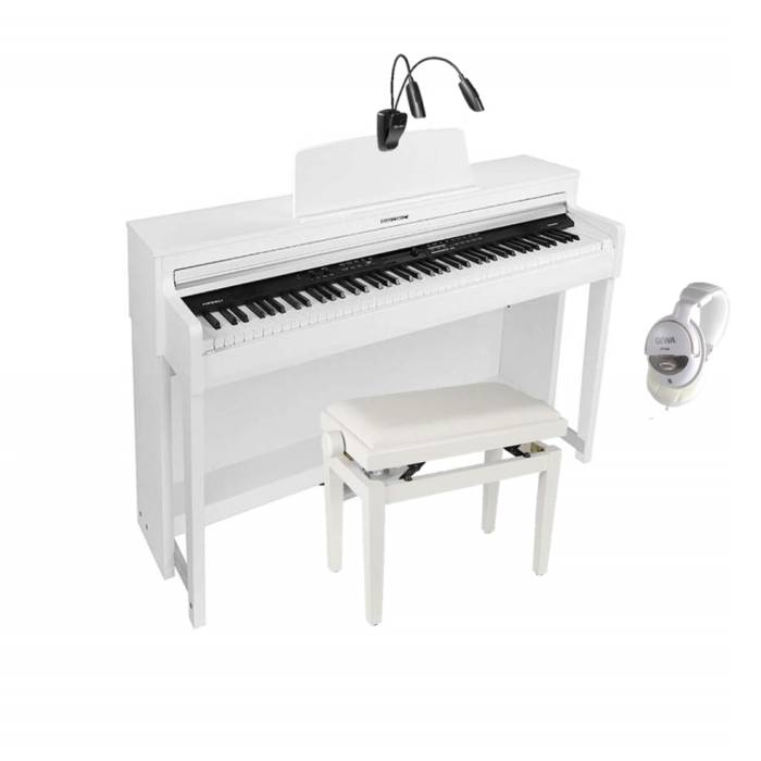 Digitální piana a stage piana - sety: Medeli DP460K/WH/B/SET2 Digitální piano - set Digitální piano - set Medeli DP460K/WH/B/SET2