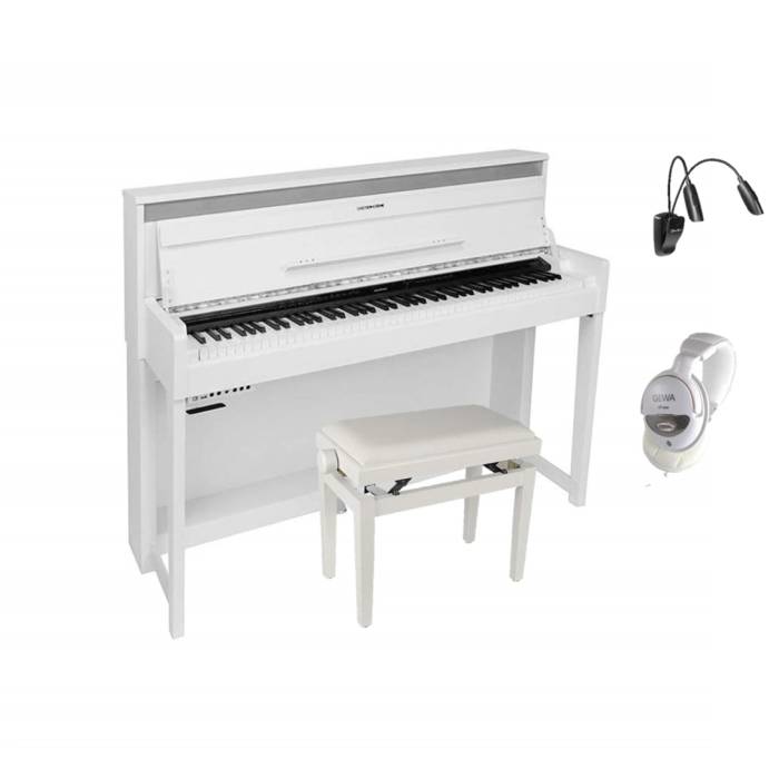 Digitální piana a stage piana - sety: Medeli DP650K/WH/B/SET2 Digitální piano - set Digitální piano - set Medeli DP650K/WH/B/SET2