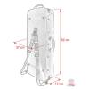 Pouzdro na 1 housle a 1 violu Leonardo DC-180-BR - 3